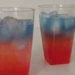 Red White and Blue Fruity Mocktail