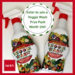 Enter to win a Veggie Wash Prize Pack! 10/27-10/31