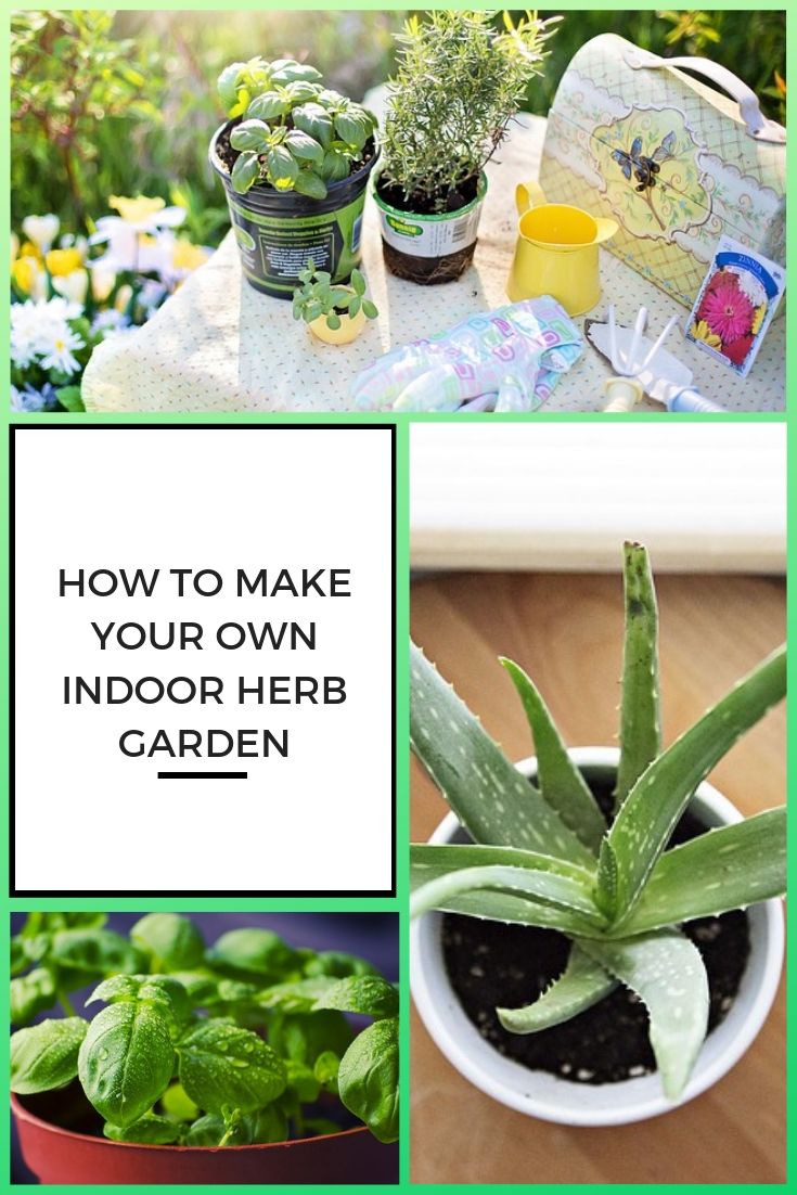 How to Make Your Own Indoor Herb Garden - Famous Ashley Grant