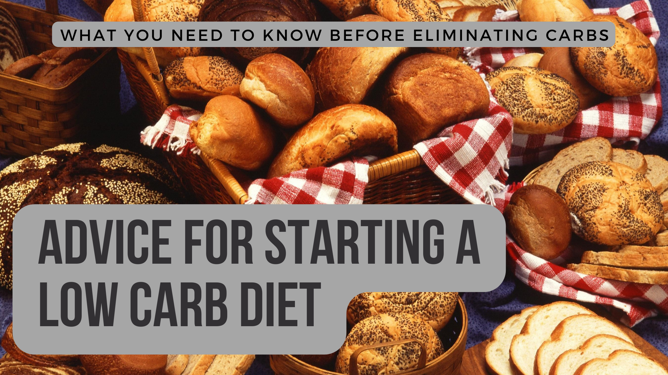 Starting a Low Carb Diet Blog Header